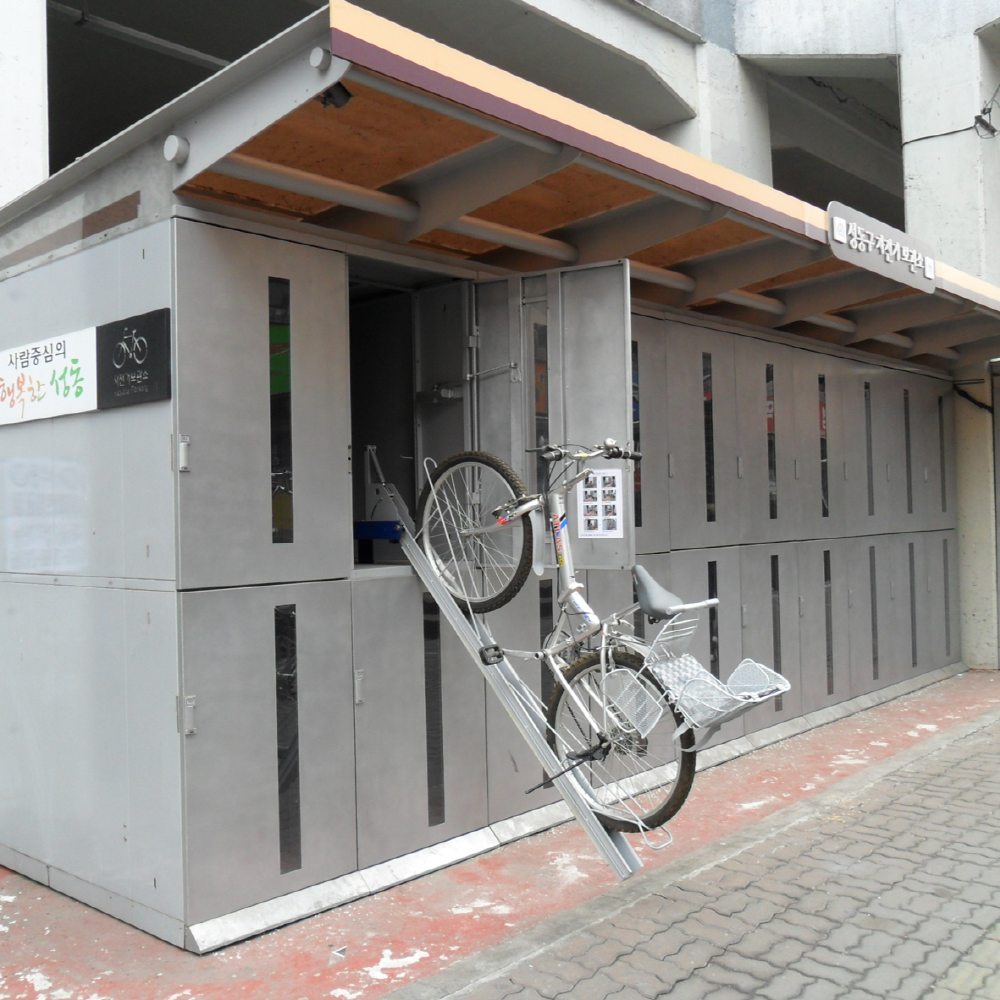 Cabinet Bicycle Rack