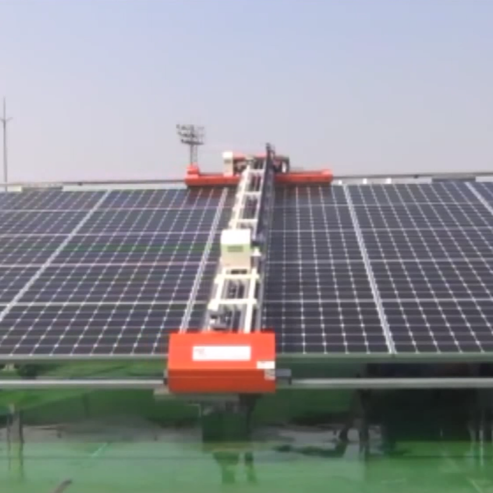 Automated  Solar Panel Cleaning  System
