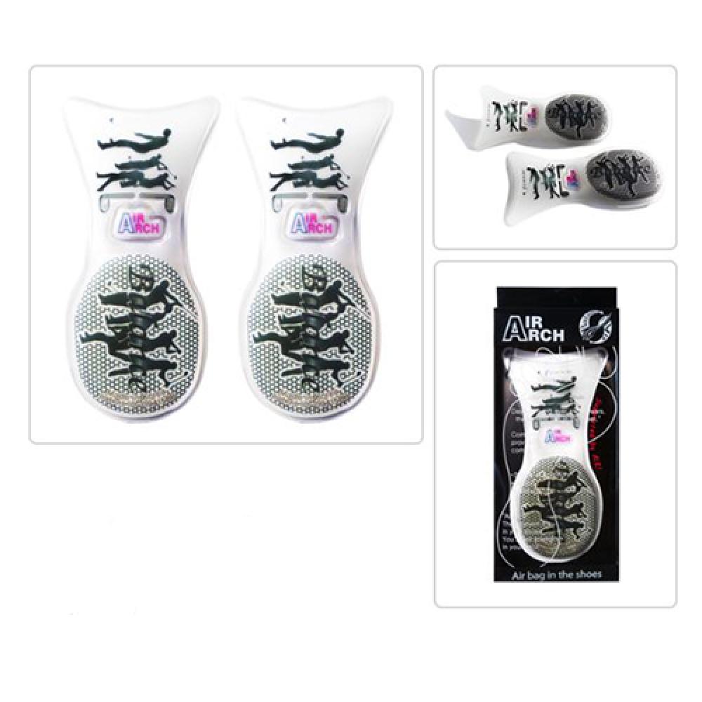 Air Arch Sports Black Shoe Insoles Inserts Unisex Men Women Orthotic Support