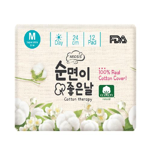 Cotton Therapy Super Ultra Slim Wing type Middle,Large, Ultra Slim Wing type Ov