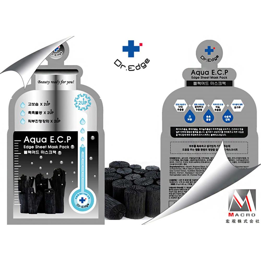 Dr.Edge Black Mud Mask Pack