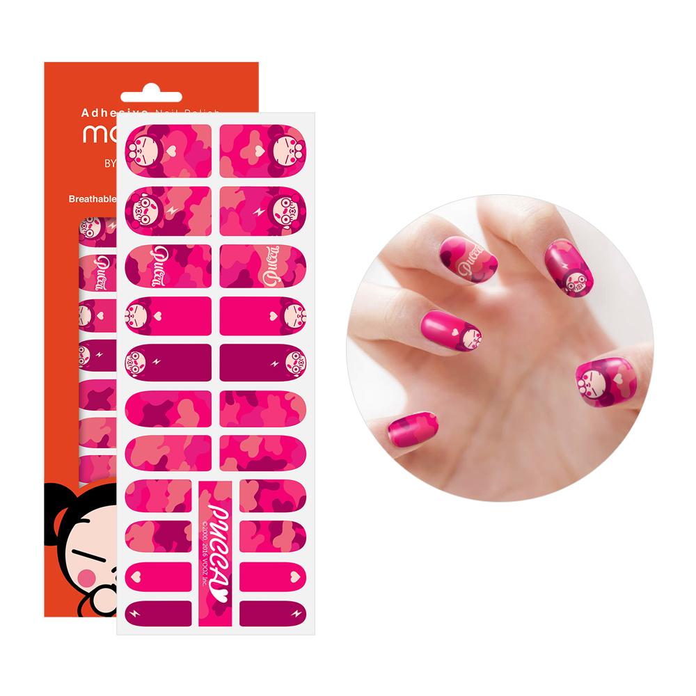 Mango10 Adhesive Nail Polish by PUCCA Stickers Art Design