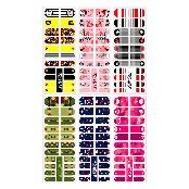 Mango10 Adhesive Nail Polish by PUCCA Stickers Art Design