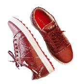 KARAKARA Spike-less Golf Shoes, KR-401 Burgundy