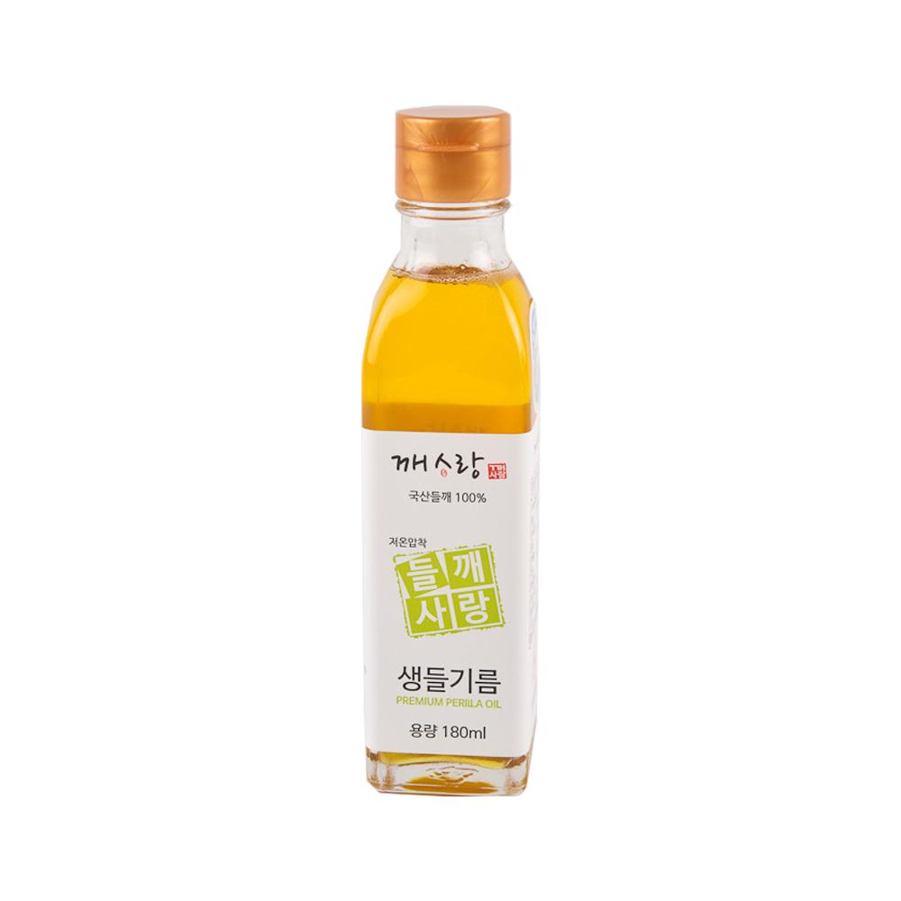 GGAESARANG LOW TEMPERATURE PRESING PERILLA OIL, 180 ml