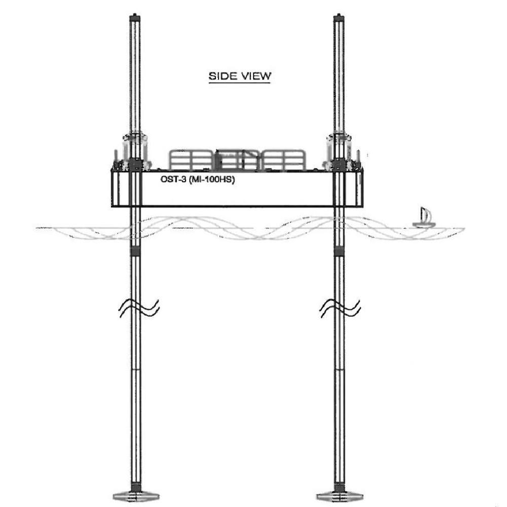 High quality Korea barge_100HS jack-up barge