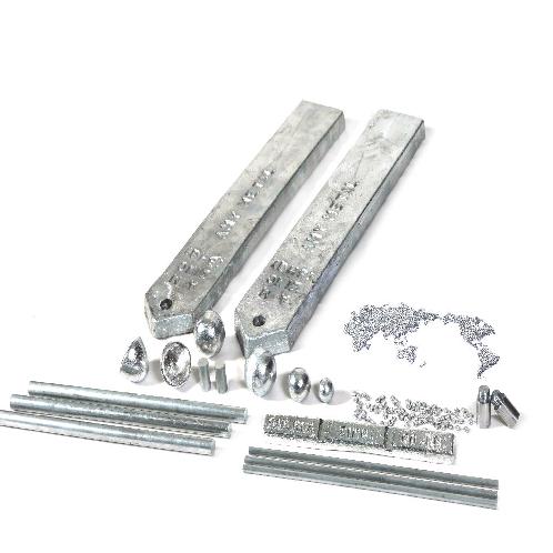 Zinc ball & Grit ,  Anode, Bar | Zinc ball , Grit ,  Anode, Bar, Zinc ball , Grit ,  Anode, Bar, Zinc ball , Grit ,  Anode, Bar