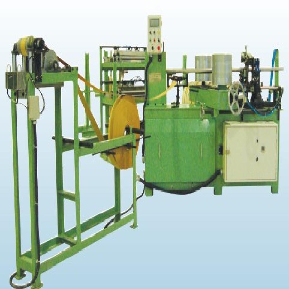 Automatic paper core making & cutting in-line machine