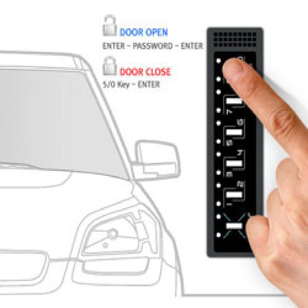 Vehicle digital door lock Keyless entry Keypad 