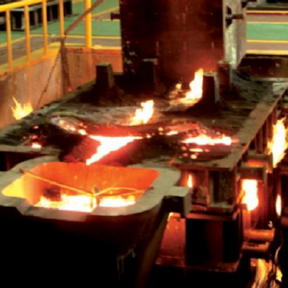 Casting with Samyoung’s experience and know-how in production of high quality cast iron products