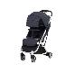 full image Comfortable SESTO LITE T with 3.5 large full canopy and one touch folding system (Grey, Navy)