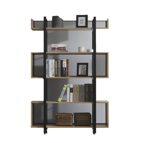 Plank S30 mesh square bookshelf | book shelf bookcase, bookshelf bookcase, modern bookcase, home furniture