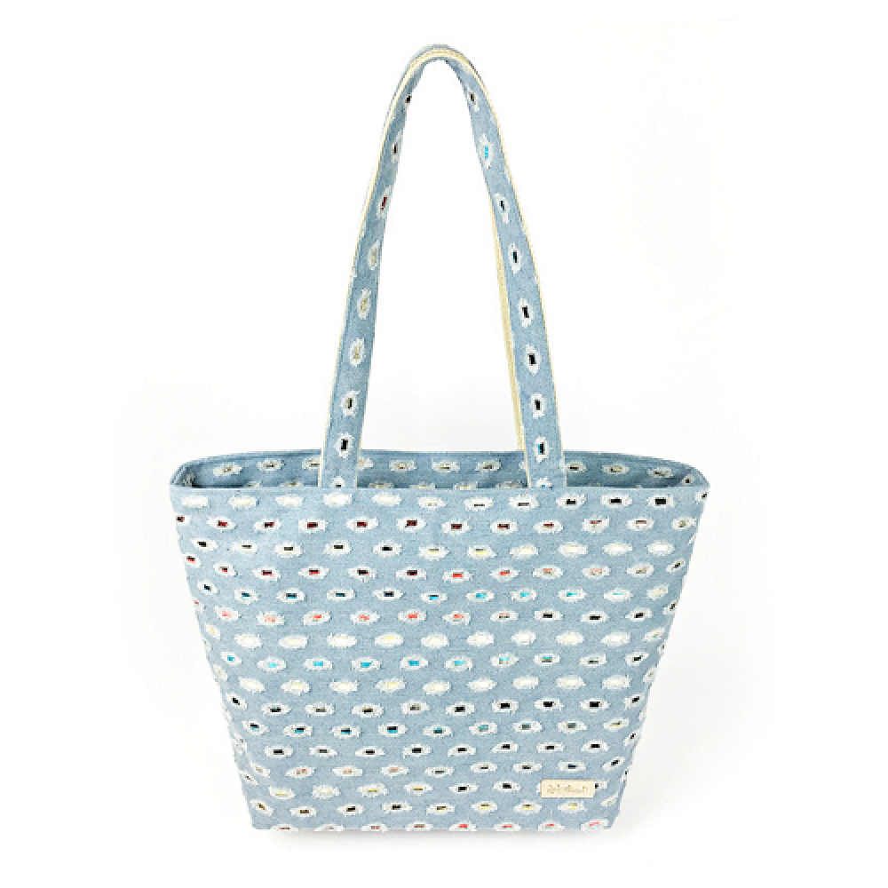 Denim Shopper Bag+