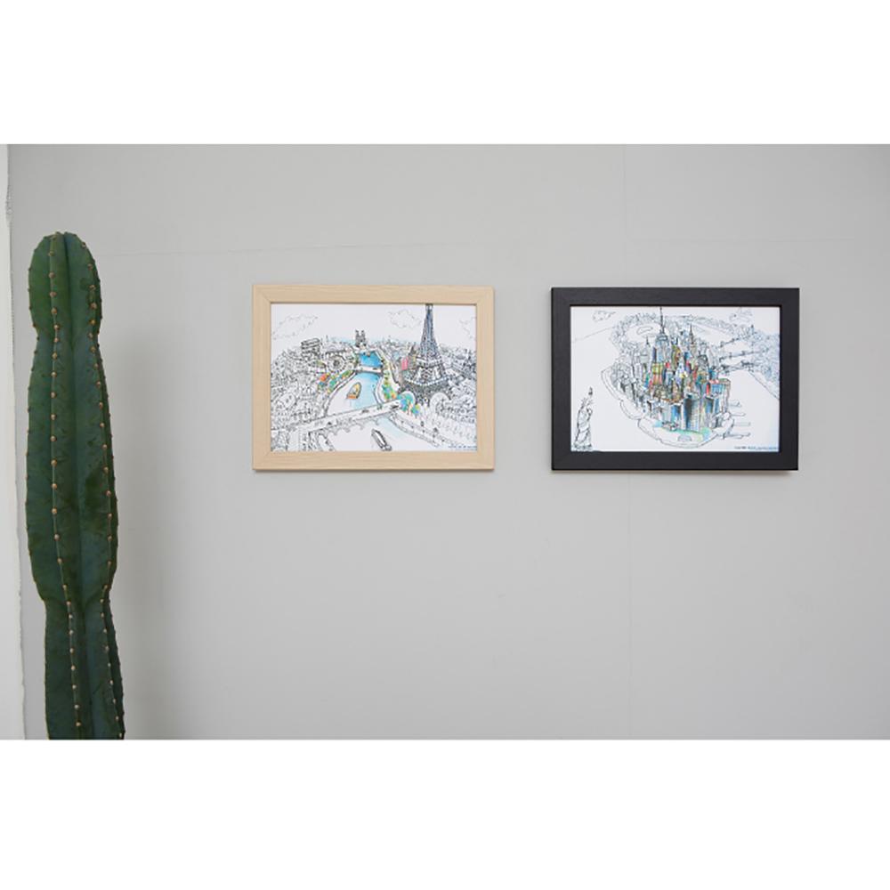 Dream Sky Coloring Paper World Trip Travelling Self Color Map Paper