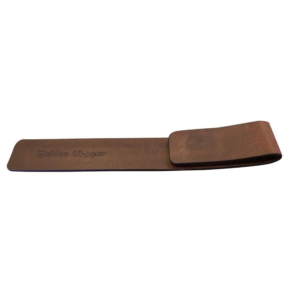 Leather Book Mark BM-IT01 Dark Brown