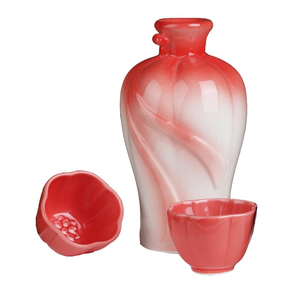 HELLOASSI  Arang pottery cardinal red