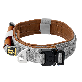 detail image5 The Comfort Collar, Soft Cowhide Padded Dog Collar for All Breeds, Reflective Velcro Patch