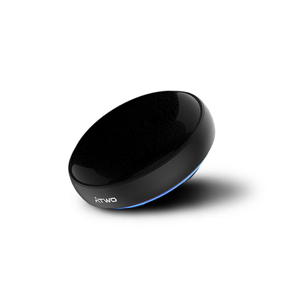 LED Bluetooth Speaker ATWO AT9 - Burgundy Red