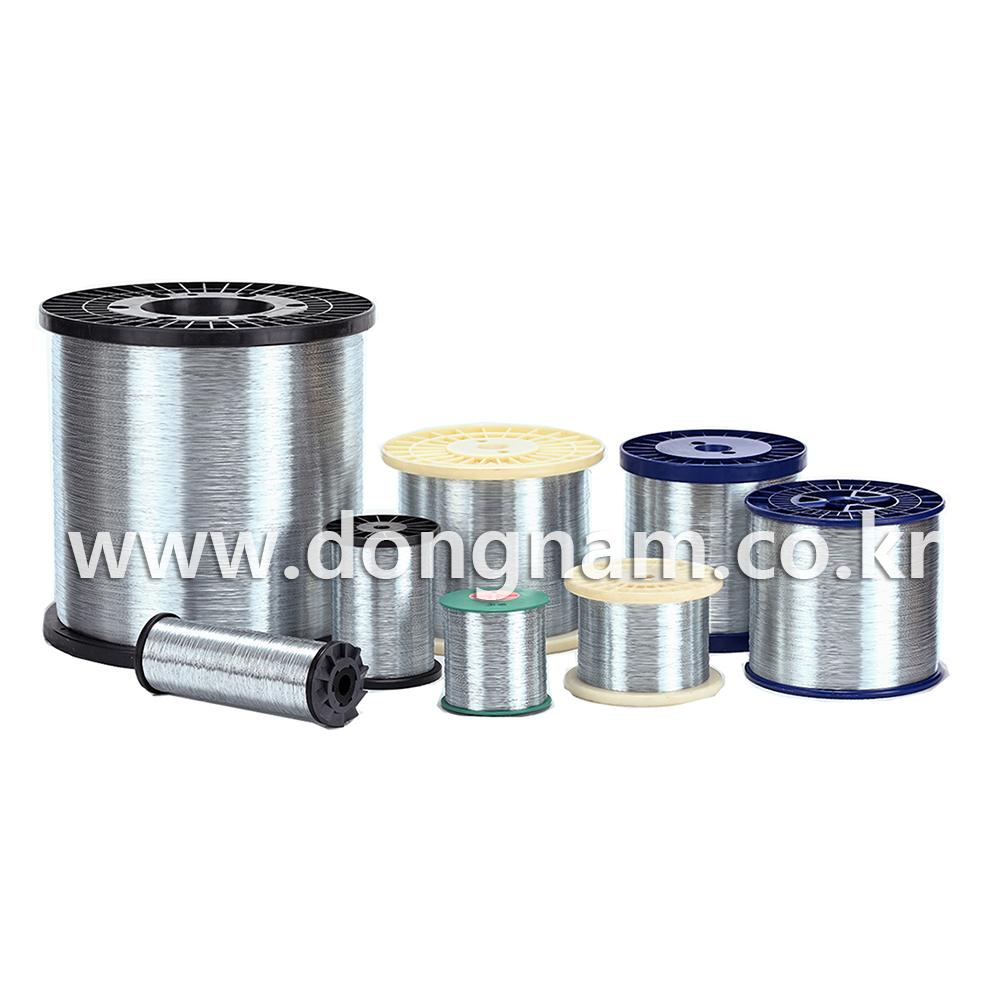 Hot dipped galvanized iron wire for braiding, armoring