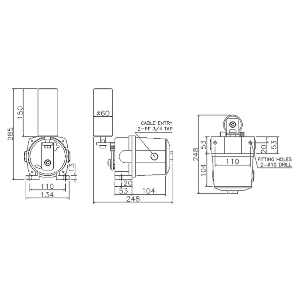 Belt Alignment Switch Belt Sway Switch Belt Conveyor Explosion Proof Plant