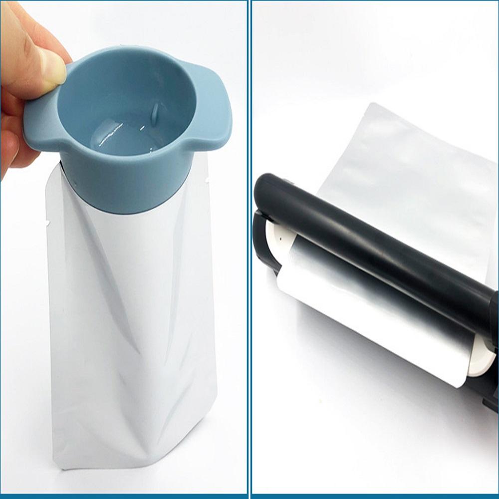 Stand up Alox Pouch no.4 made of Aluminum, Glass, Metal for food storage BPA Free by hpm global