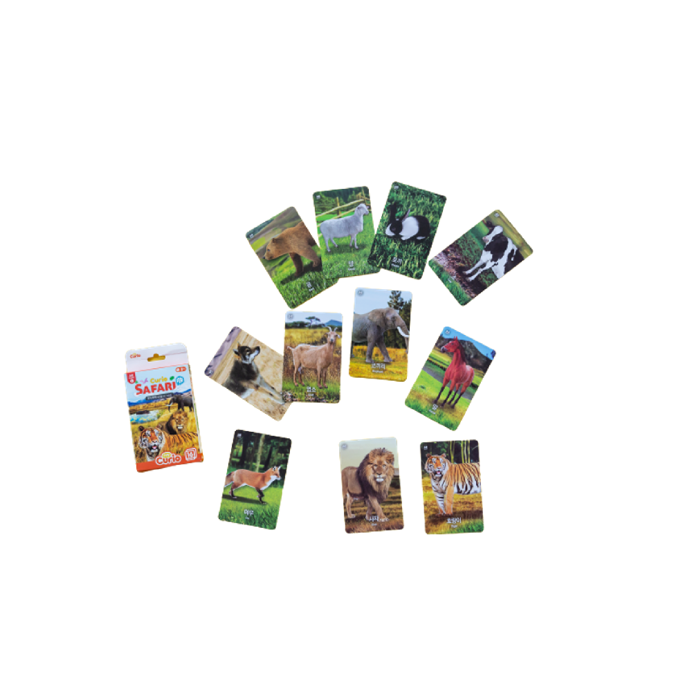 AR Animal Card Game Provider, Playcurio - Curio Safari_AR Animal Card