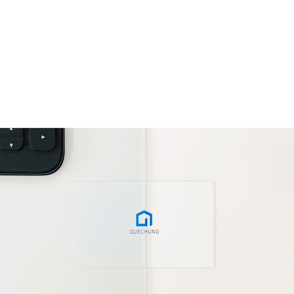 QUECHUNG clear matt instead of glass for table and desk (40cmx240cm)