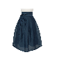 full image Korean traditional skirt (blue green)