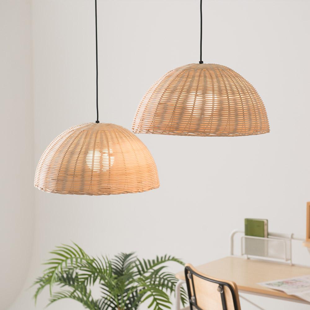 HALF RATTAN No.1 Pendant Light
