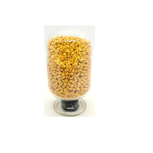ABS NT Orange Plastic Pellet