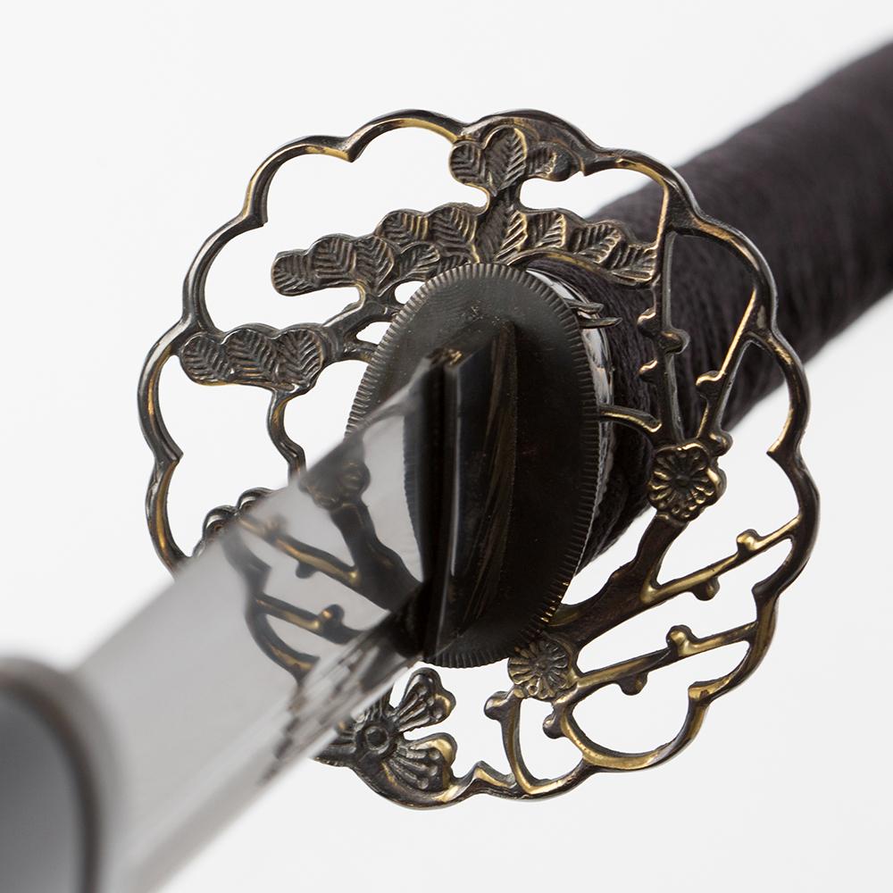 COREASWORD GWAN WON TU, tamahagane blade, a lacquer-saya