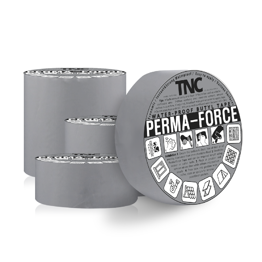 Butyl waterproof tape 10 cm -khaki