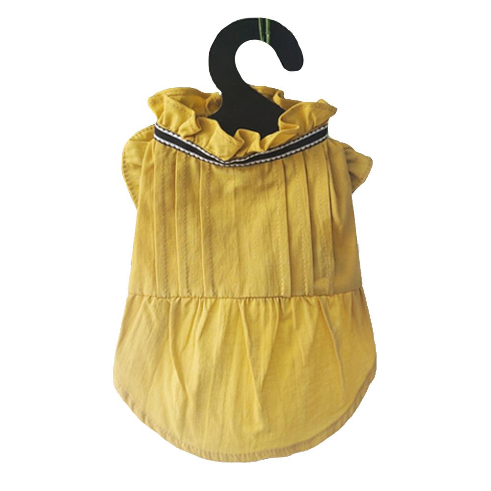 Tint Frill blouses (Yellow / M size)