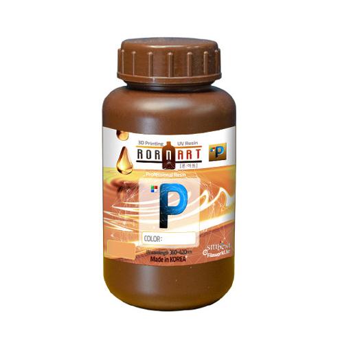 Rorn Art Professional Odor UV Resin for 3D Printer Light Gray color