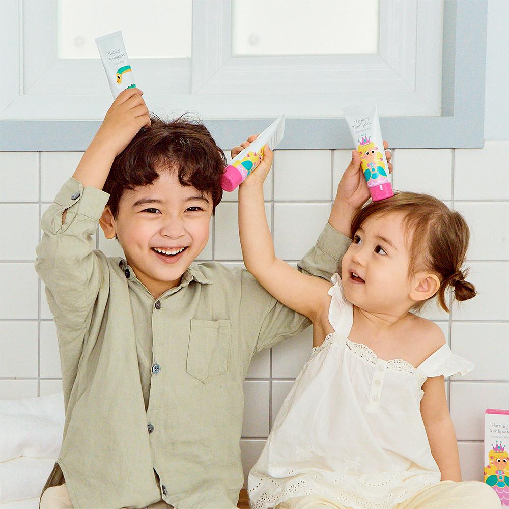 Hattung Low-Fluoride Fluoride-Free Toothpaste