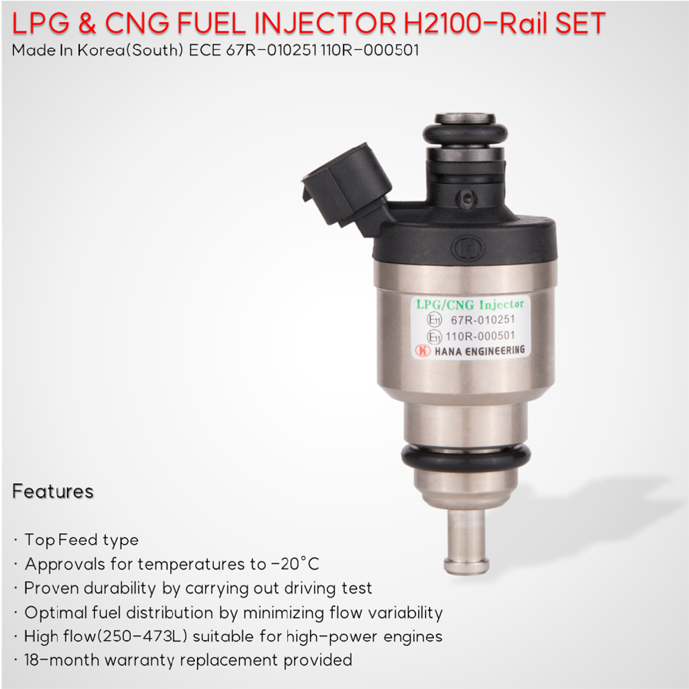 LPG CNG injector for Heavy Trucks (H2100)