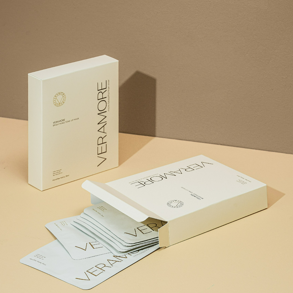 VERAMORE Brightening Tone-Up Mask Pack