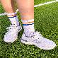 detail image5 2-Color 2-Stripe  Cotton Athletic Socks