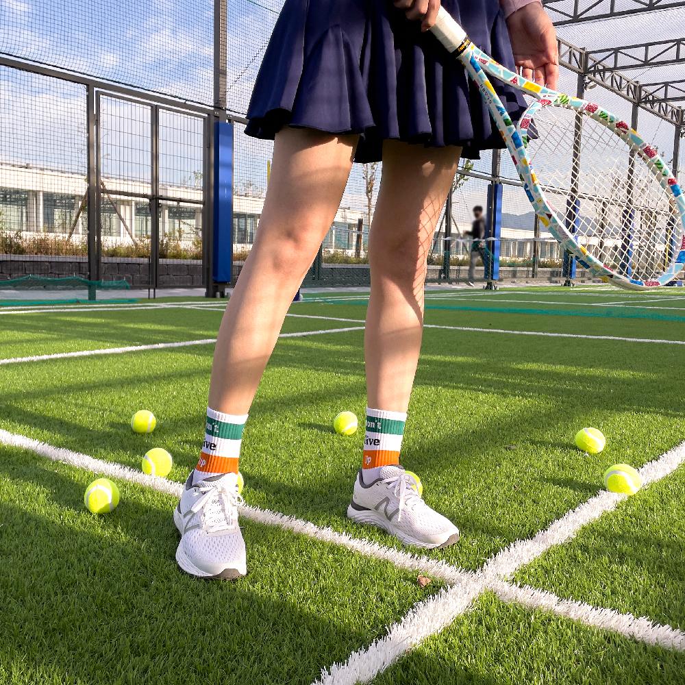 5 Color Cotton Message Socks