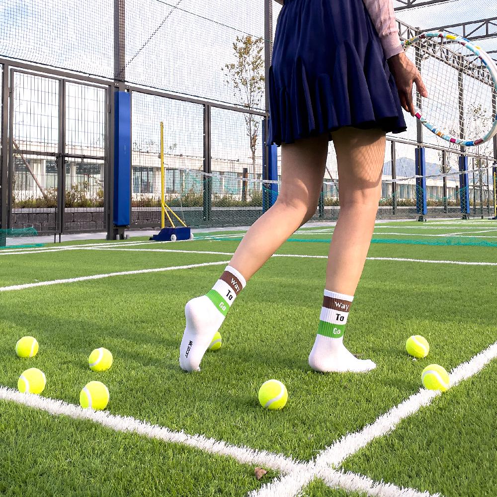 5 Color Cotton Message Socks