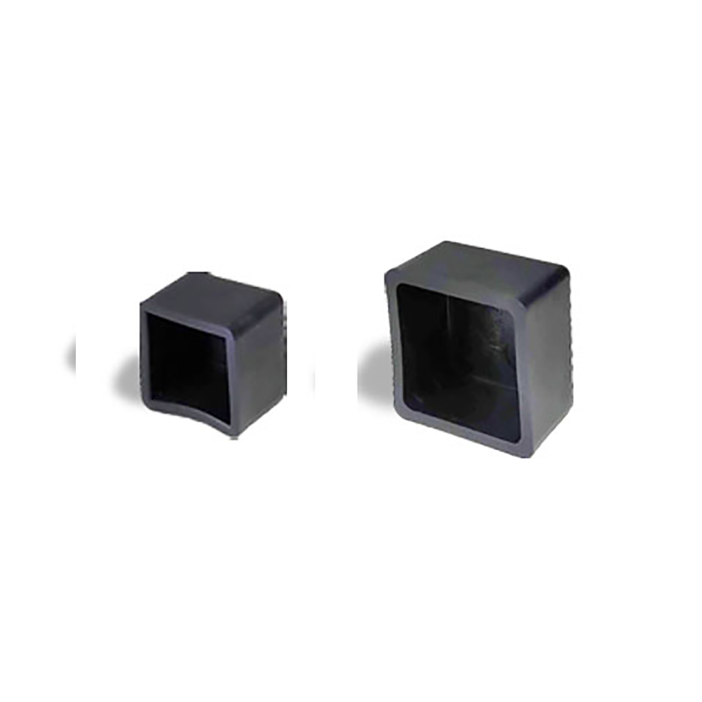 Square-type soft pvc cap