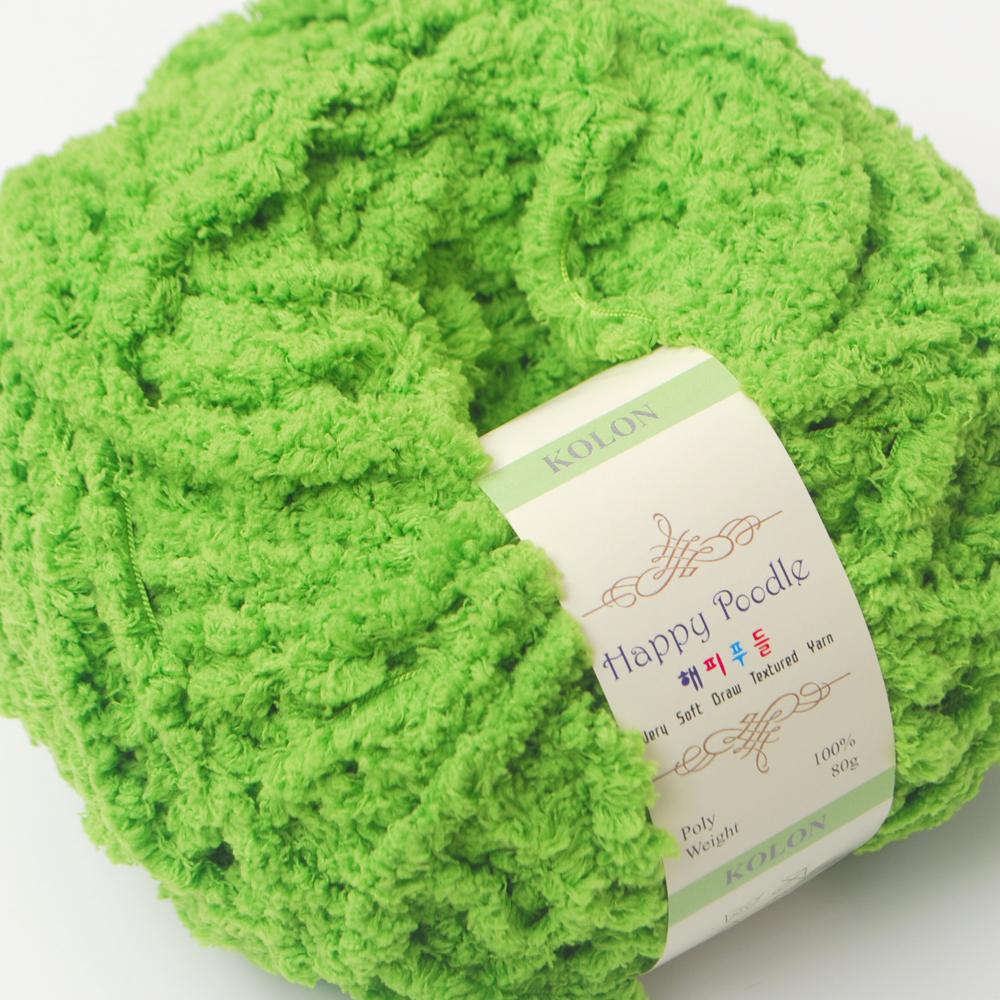 [Misoknit] Happy Poodle, Soft and Luxurious Knitting Yarn Set, Various Color, Easy Care Knit Yarn