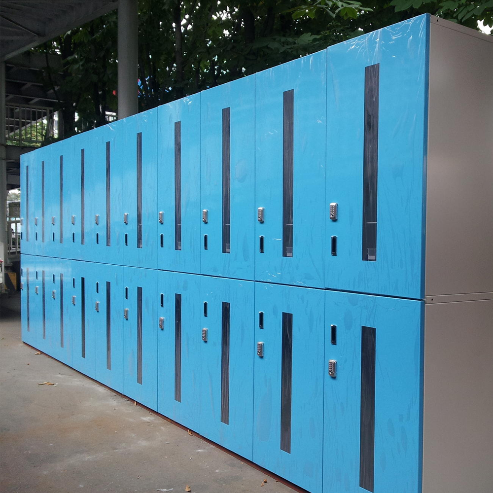 Cabinet bike store equipment