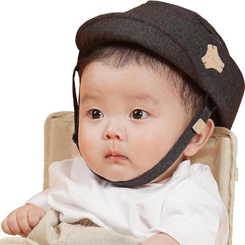 COMMU Baby Helmet for Crawling Walking Baby Head Protector(Midnight Grey) - Toddler, Infant Baby Saf