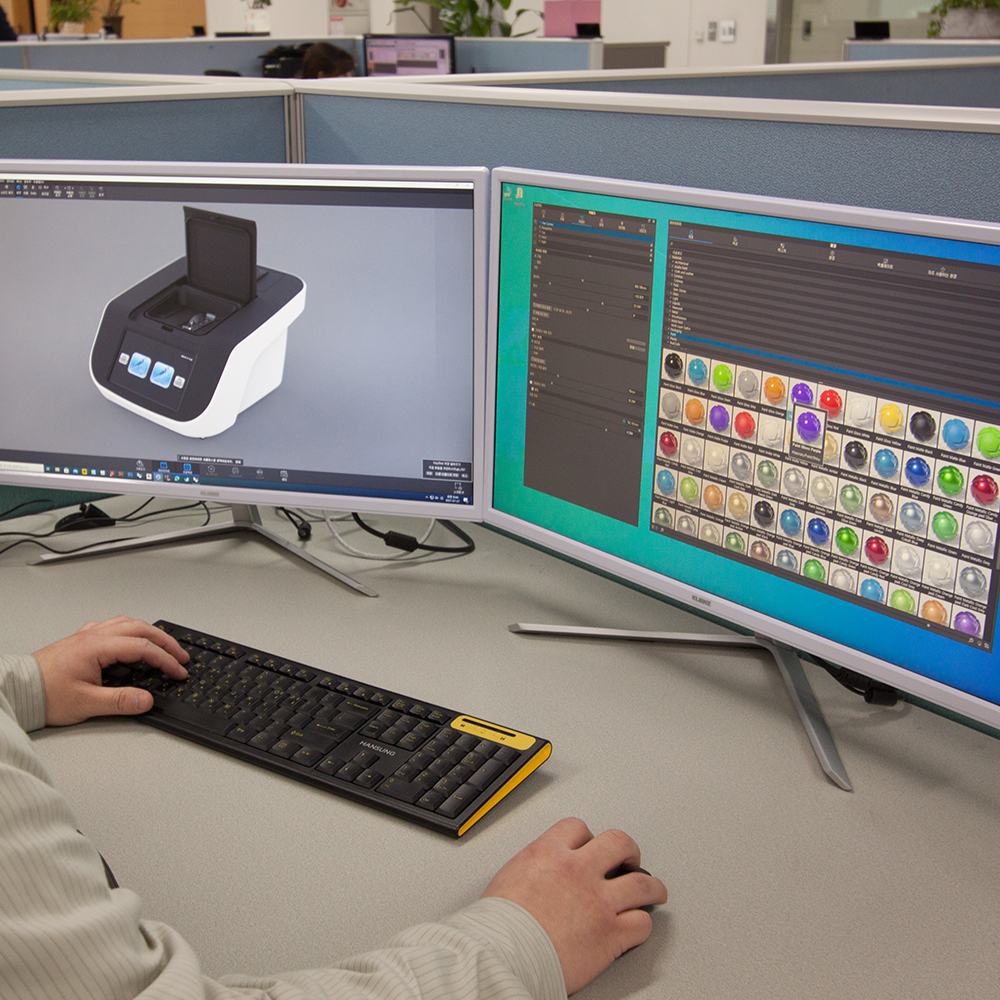 Medical device ODM / Medical instrument R&D services / RADIA-G rapid test kit reader