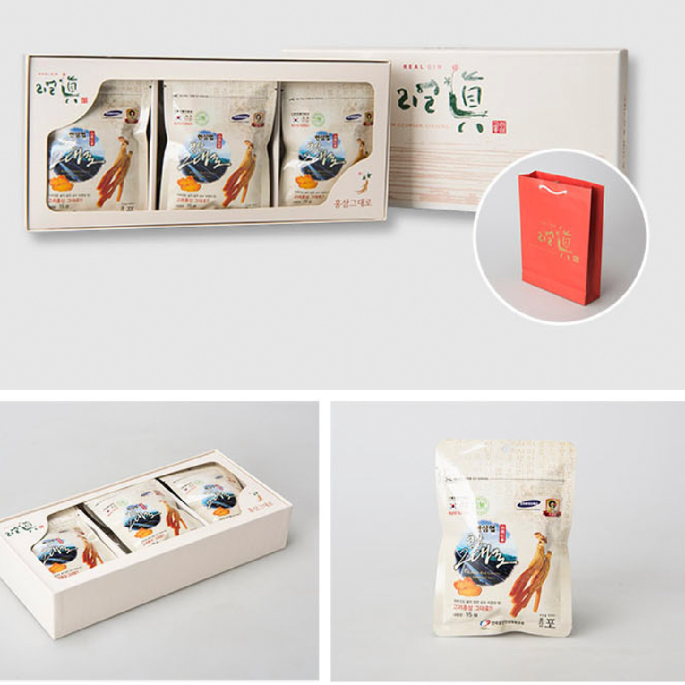 Real Gin Red ginseng slice 15g x 10p