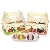 Hojeongga Chocolate Yakgwa Set_1kg + Peanut Yakgwa Set_1kg