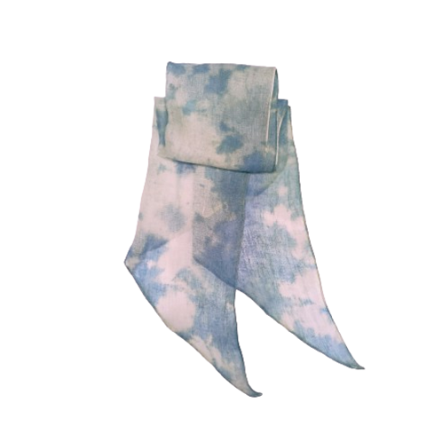 Linen mesh indio dyed  scarf