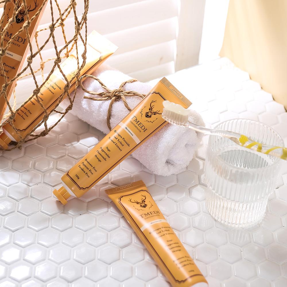 TMEDI Whitening toothpaste orange