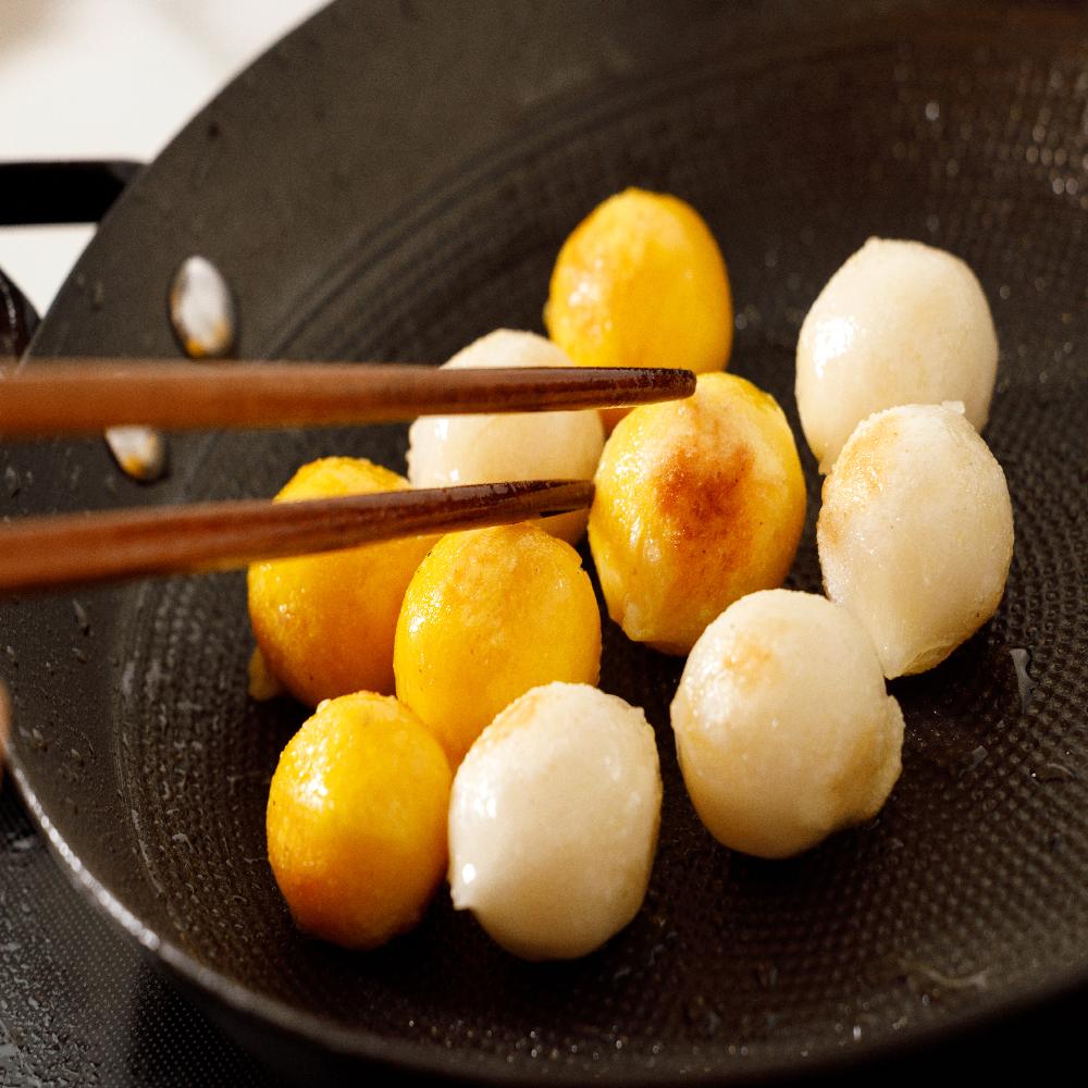 Cheese tteok ball